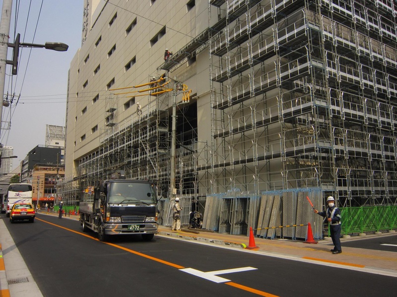 广陵日本三年建筑工